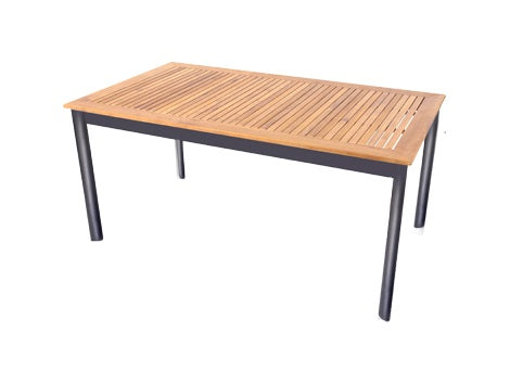 Lesli Living tuintafel Monza - antraciet - 150x90x75,5cm