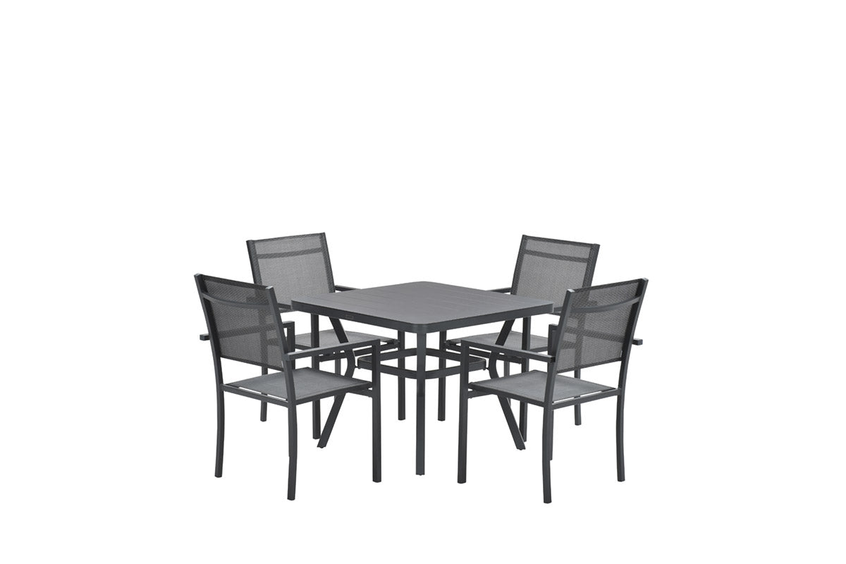 5-delige tuinset - Moon tuinstoelen - Douglas tuintafel