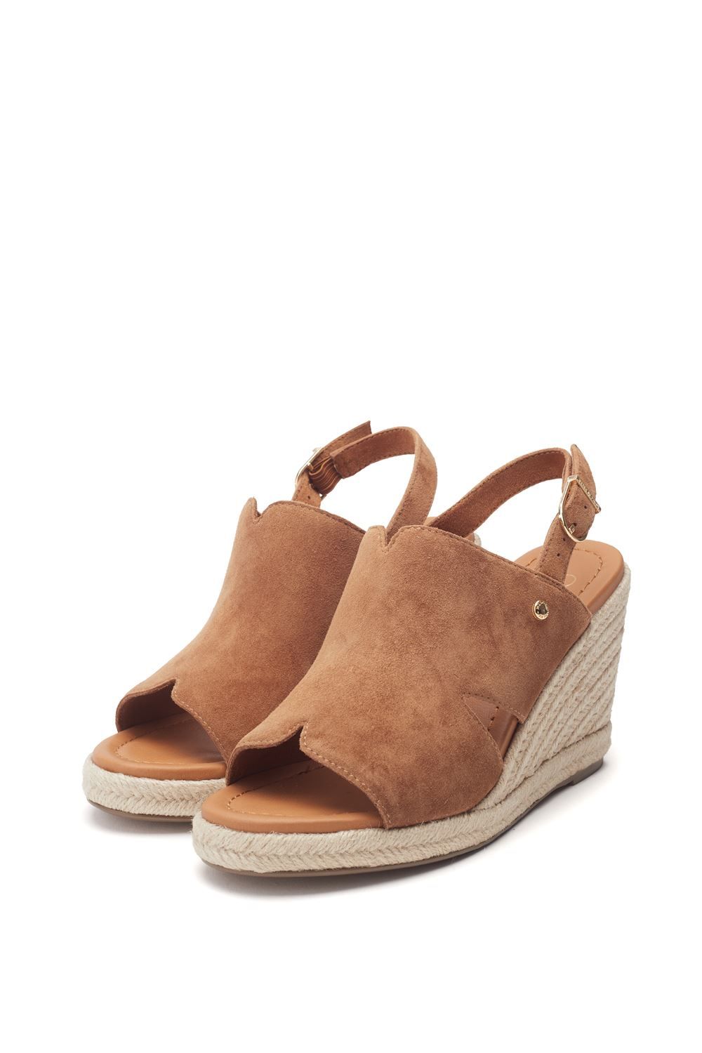 Moda In Pelle Kanji' Suede Wedges
