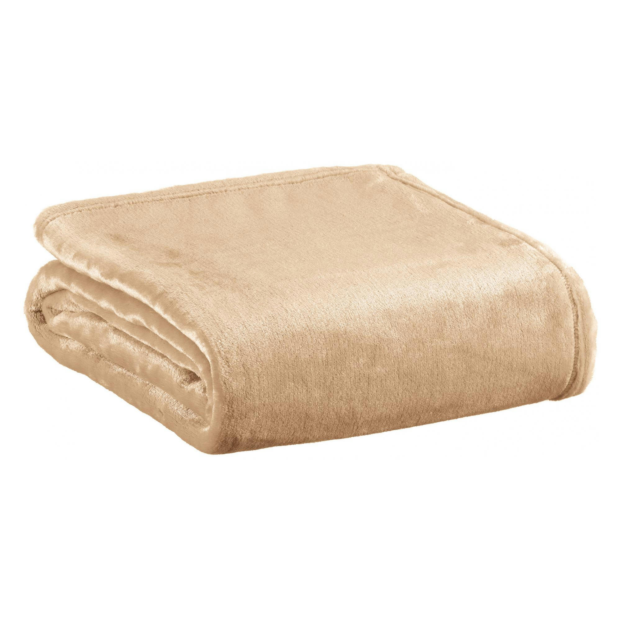 THEO - Plaid recyclé Théo en coton recycle naturel 130 x 160