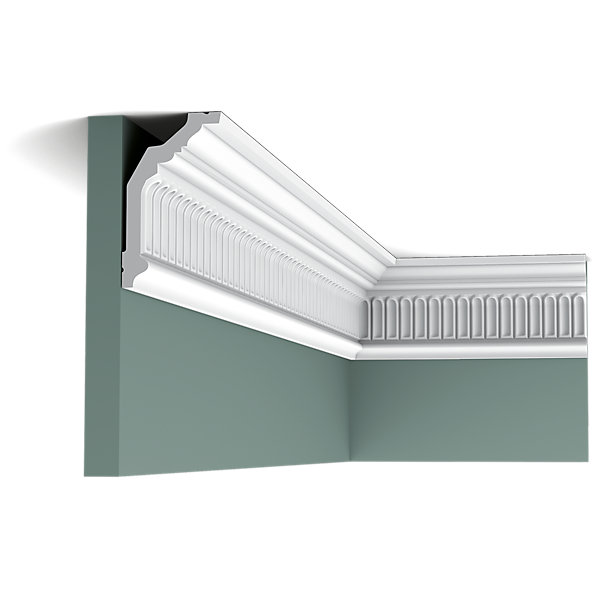 C304 Corniche plafond Orac Decor - 12x7x200cm (h x p x L) - Carton complet