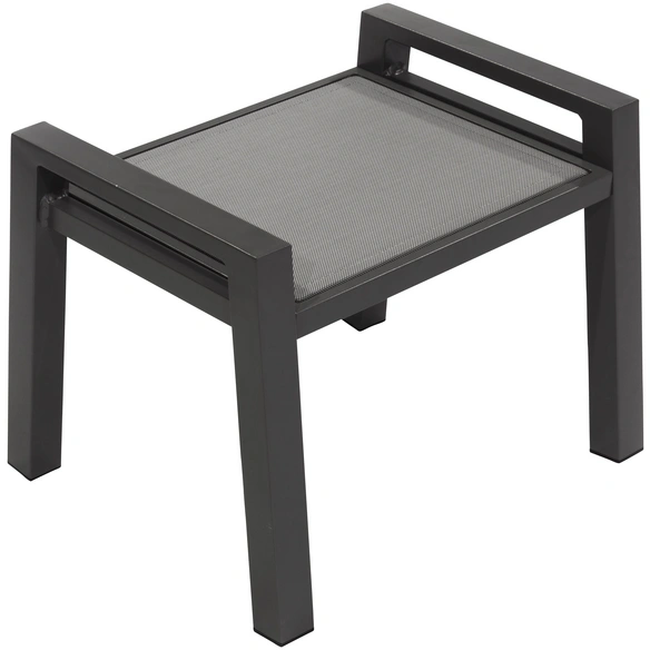 Hocker »Tolosa«, BxHxT: 46 x 36 x 40 cm, Aluminium/Polyester