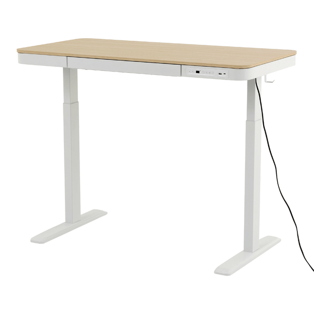 MESA REGULÁVEL E ELÉTRICA 1 GAVETA 1,18 M X 60 CM ELEVATION PLUS