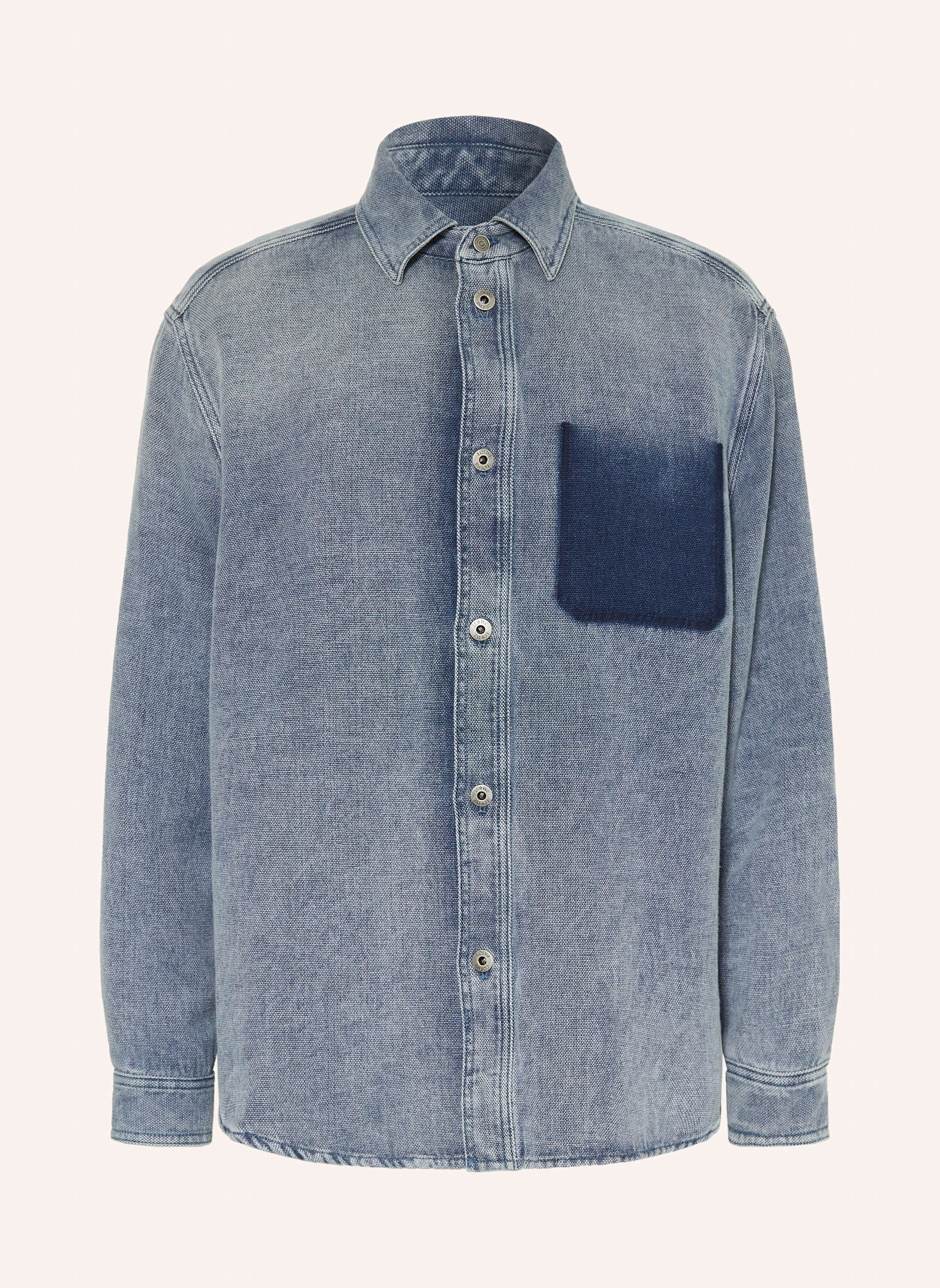 LOEWE Hemd Comfort Fit in Jeansoptik