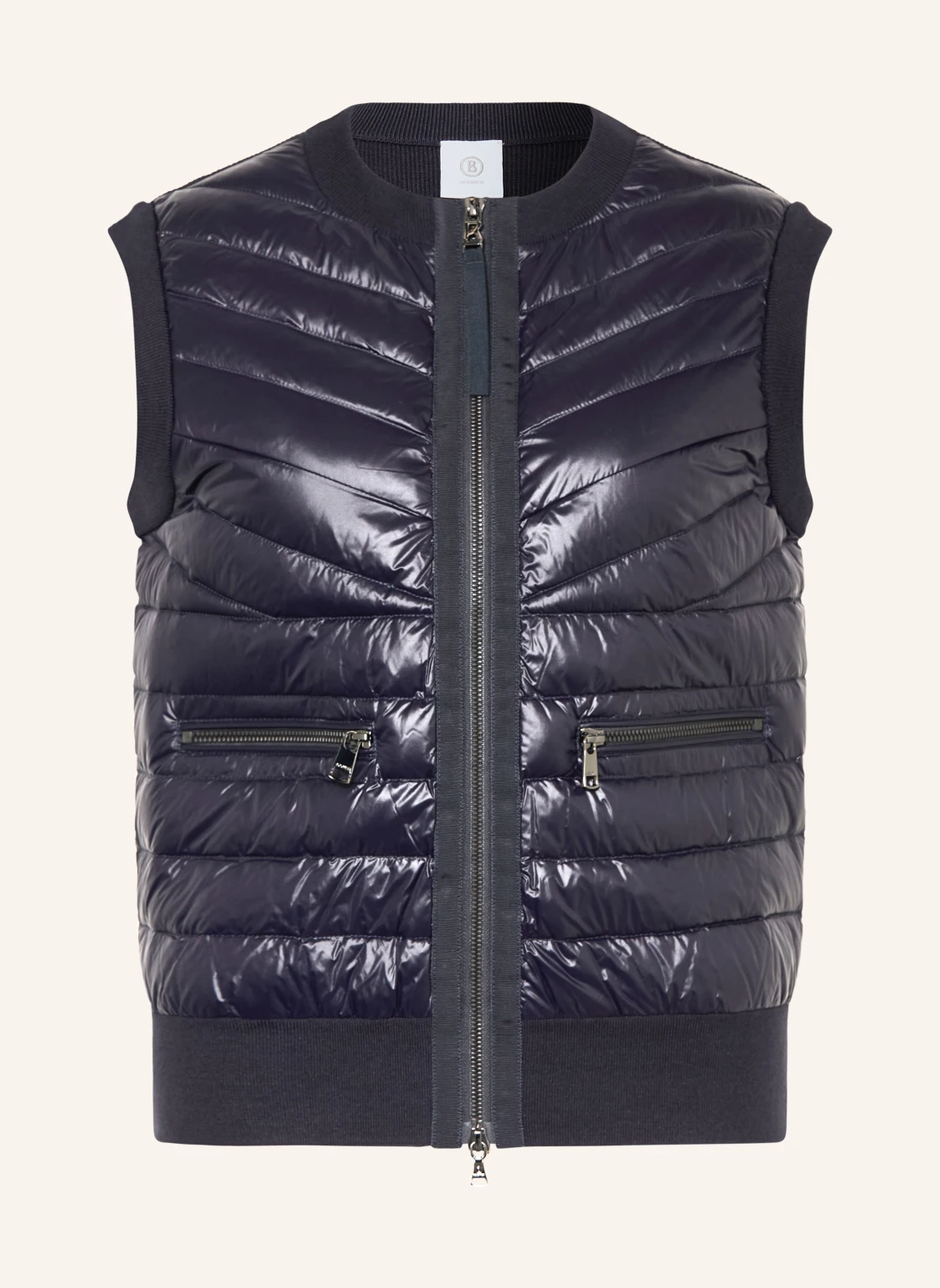 BOGNER Daunenweste ZIRA im Materialmix