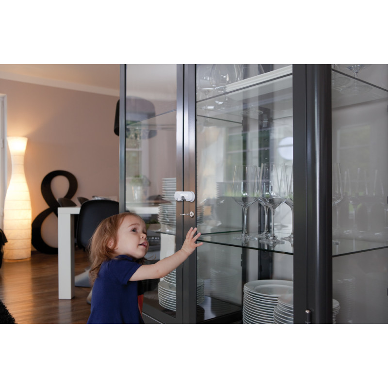Protection pour portes vitrées Lia ABUS