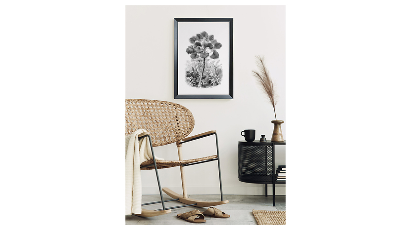 Obraz w ramie Palm Tree 56x76 cm