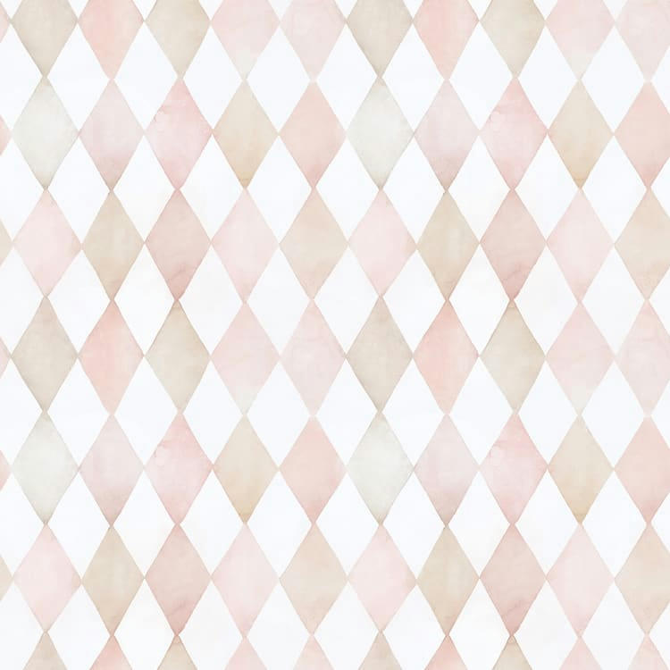 SELENE - Papier peint Harlequin rose (50 cm x 10 m)