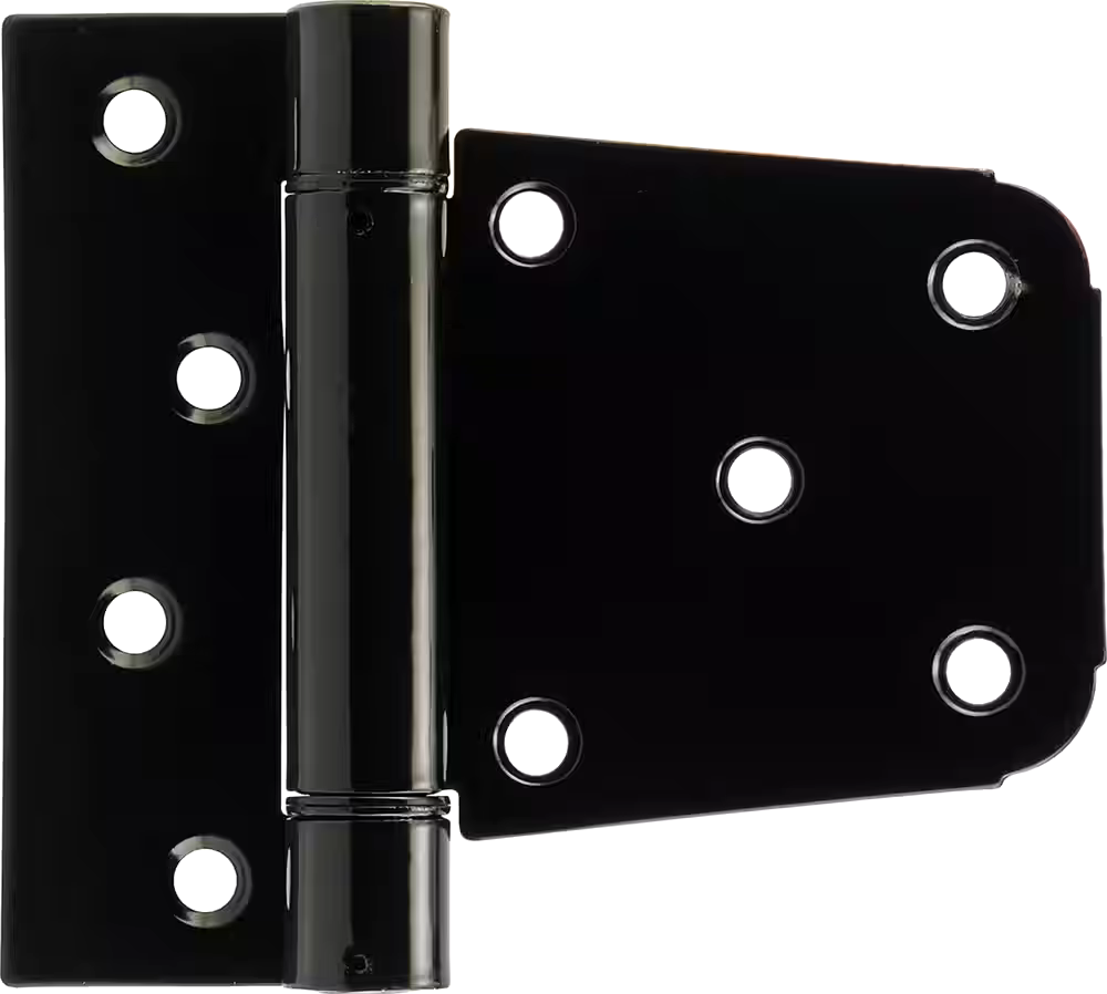 Hillman Heavy Duty Spring Gate T-Hinge, Zinc-Plated, 4 x 4 x 4-in