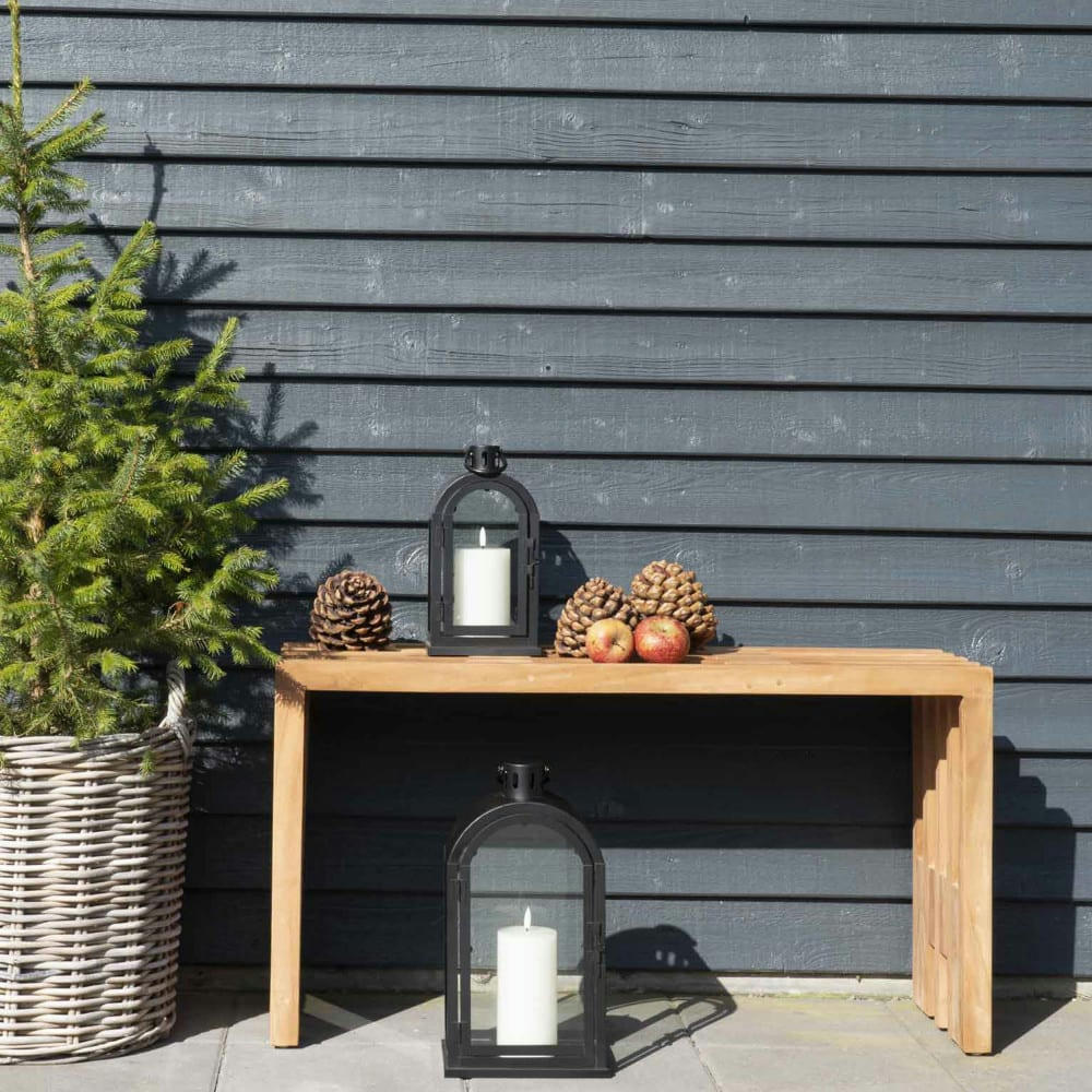 BENIDORM - Banc en teck L90cm naturel