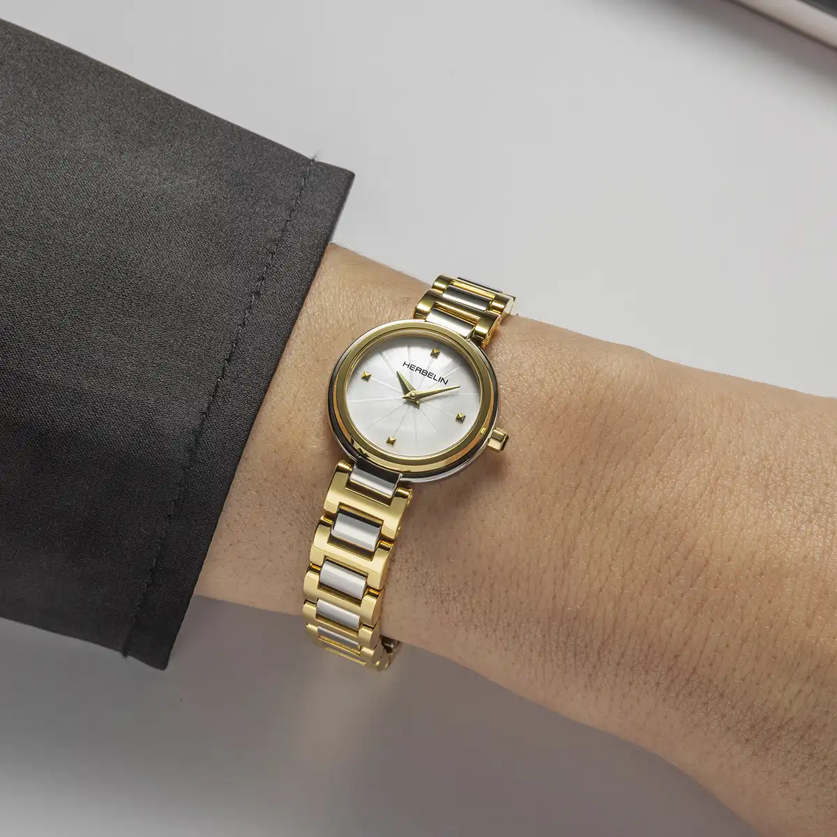 LADY H – QUARTZ – NACRE BLANCHE & BICOLORE