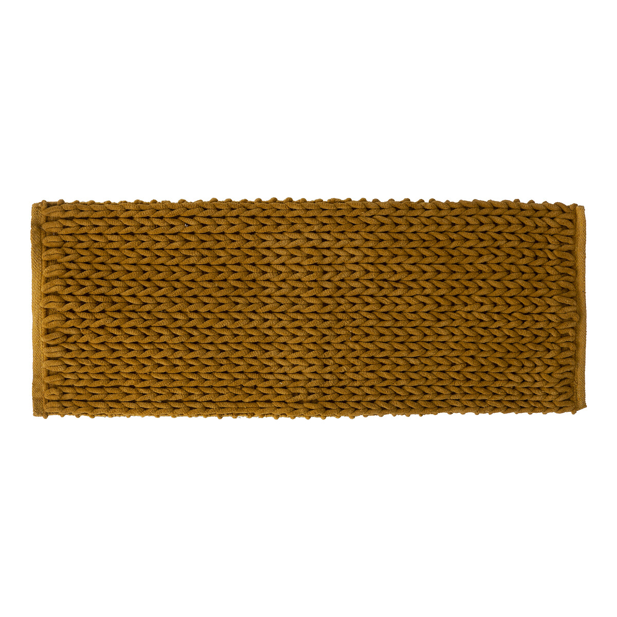 Tapete wc espesso amarelo 50x120cm