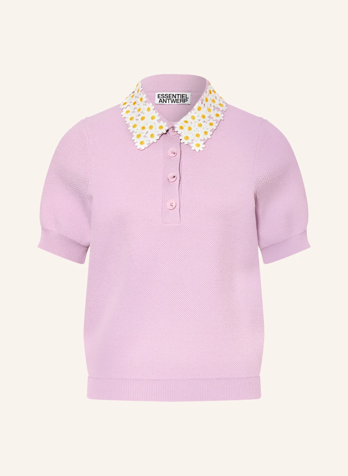 ESSENTIEL ANTWERP Piqué-Poloshirt JEMBER