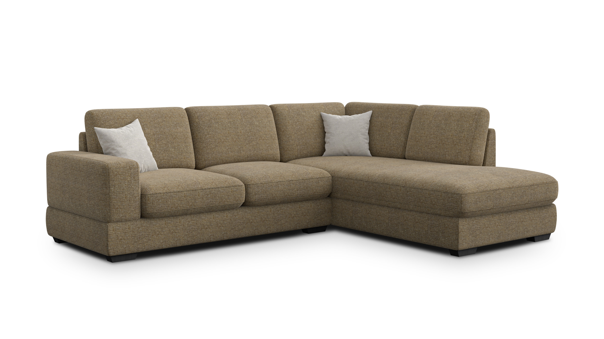 Sofa narożna 5 osobowa prawa OTTO, taupe