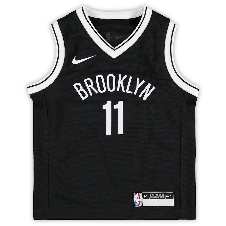 Kyrie Irving Brooklyn Nets Preschool Nike 2019/20 Jersey - Black - Icon Edition
