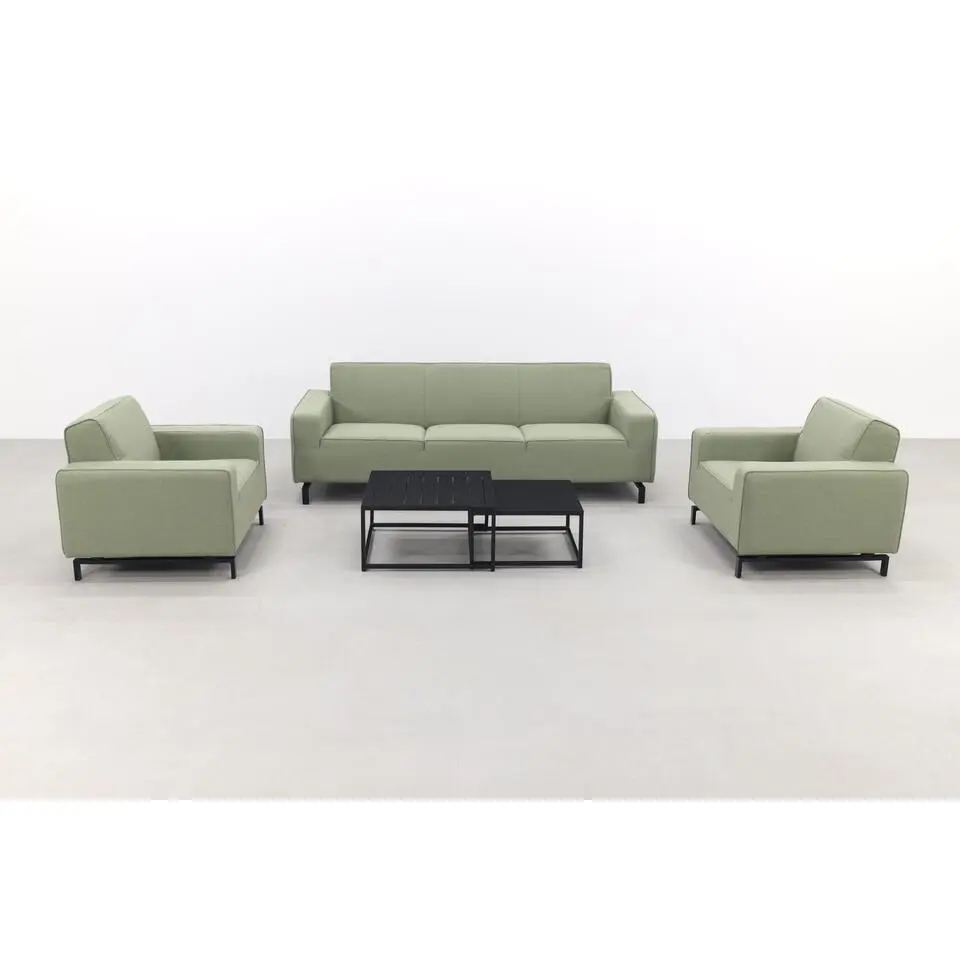 Boavista/Royalty stoel-bank loungeset - Heritage leaf - 5-delig