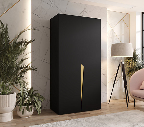 Armoire a portes battantes Piano 1 100 x H. 202 x P. 52, 2 portes