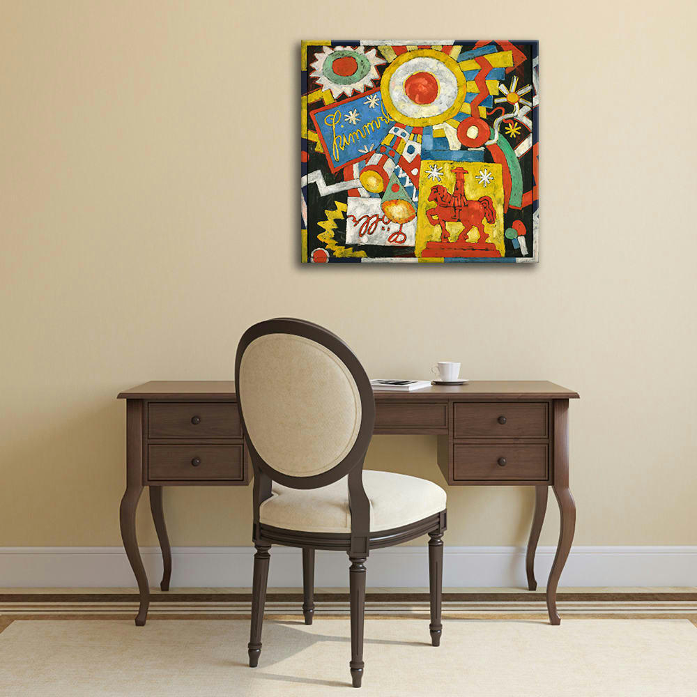 - Tableau impression sur toile Himmel Marsden Hartley 50x50cm