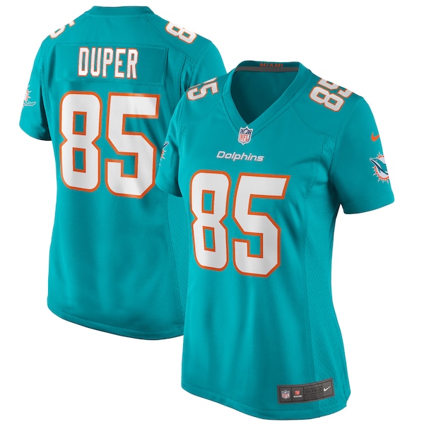 Mark Duper Miami Dolphins Nike Women's Game Retired Player Jersey - Aqua/White
