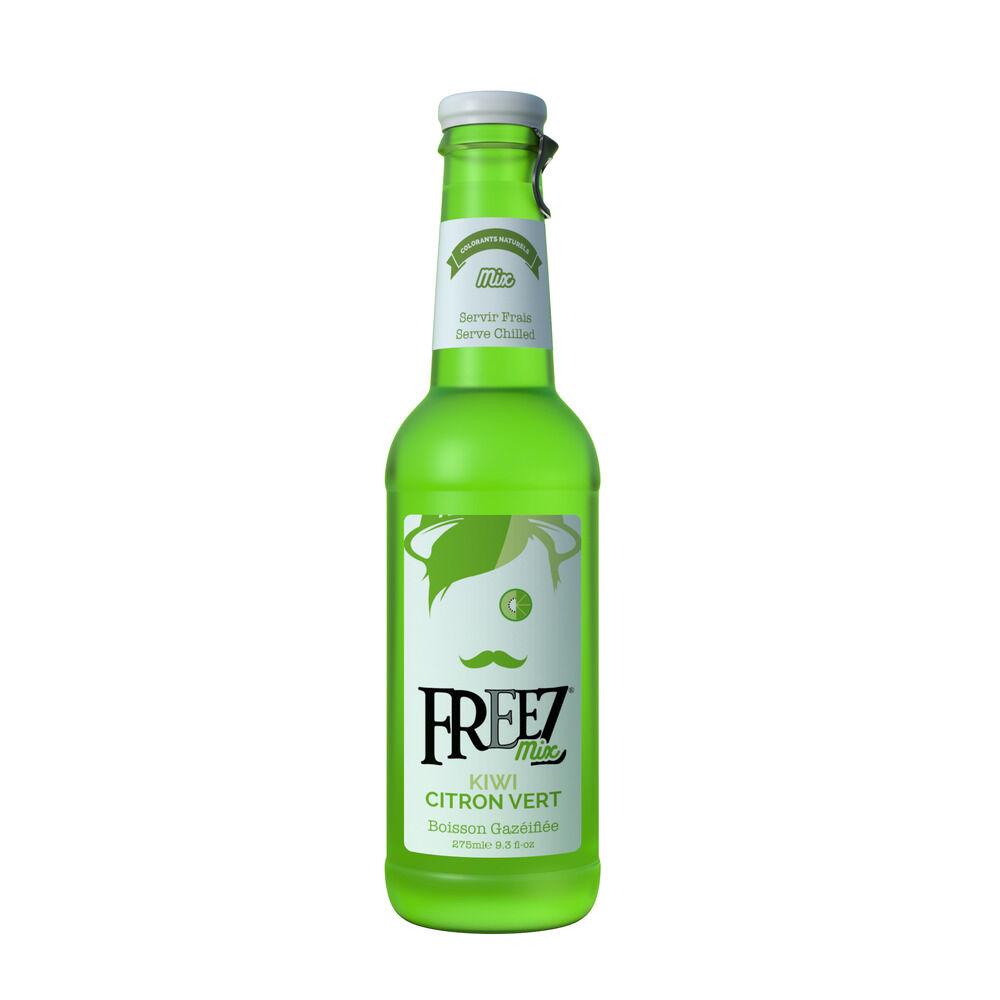 Boisson gazeuse Freez kiwi citron vert 27,5cl