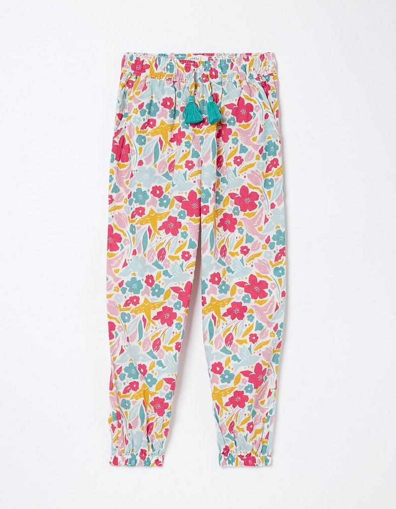 Blooms Cuffed Beach Trousers