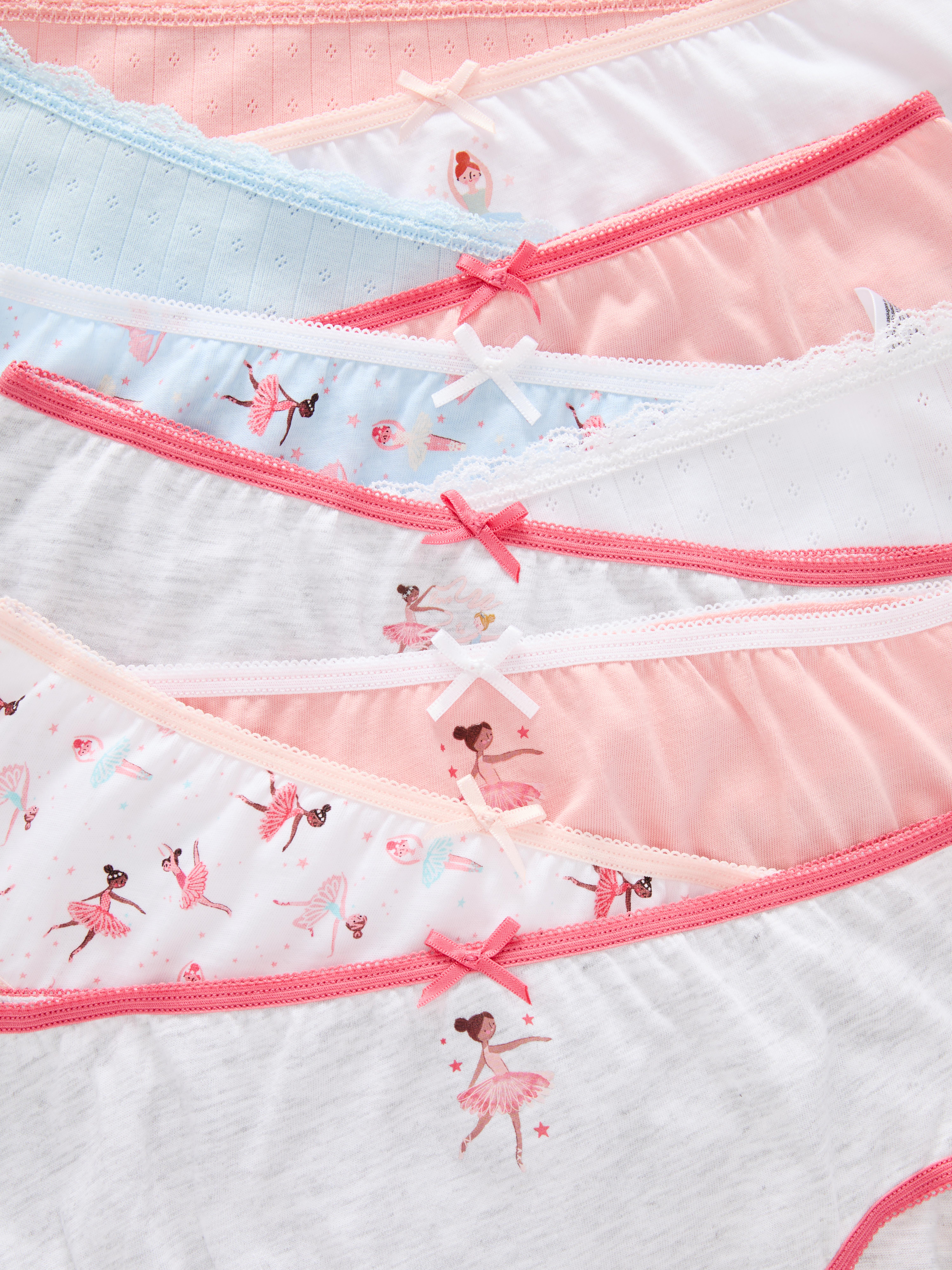 1.5-14yrs | 10pk Ballerina Graphic Briefs