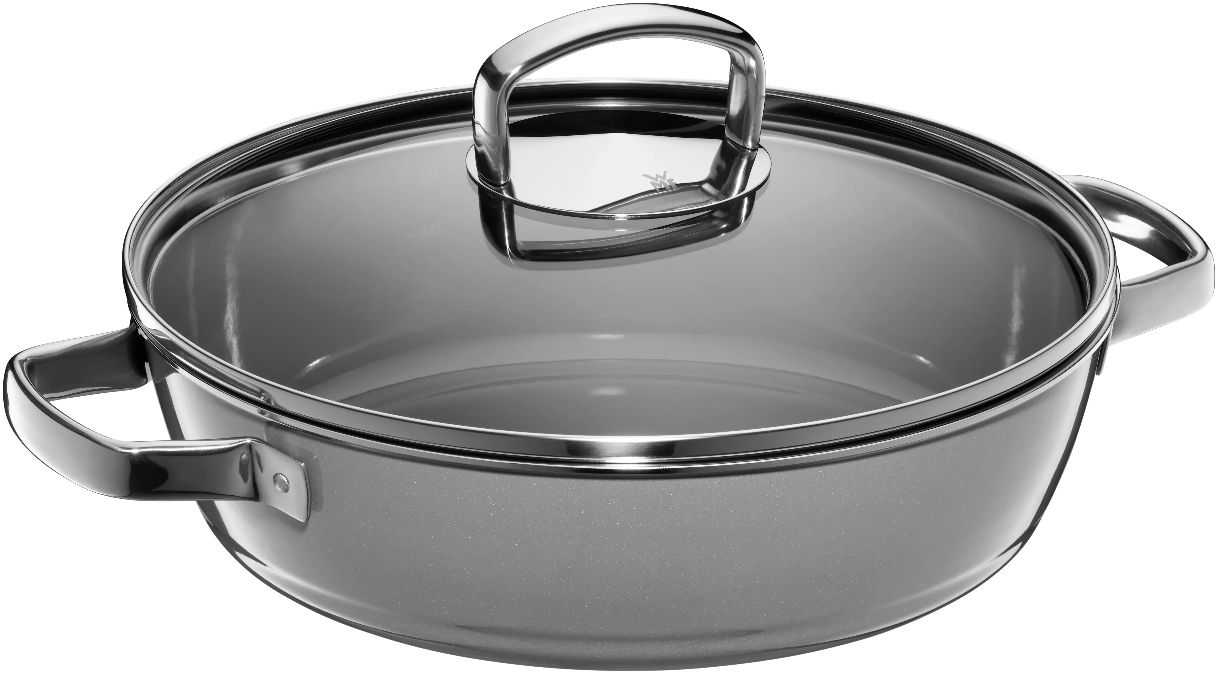 WMF Fusiontec Mineral Roasting Pan 28cm Platinum with lid