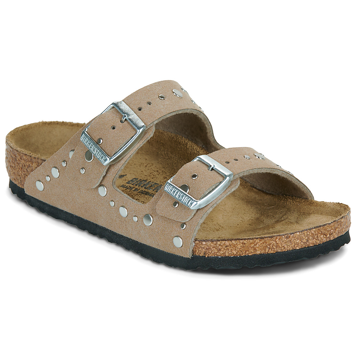 BIRKENSTOCK - Arizona Kids Rivet - Synthetic / Soft / Granite / Taupe