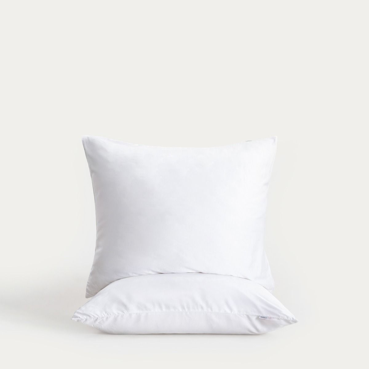 Zestaw dwóch poszewek MAISY z mikrofibry białych 2*50x60 cm