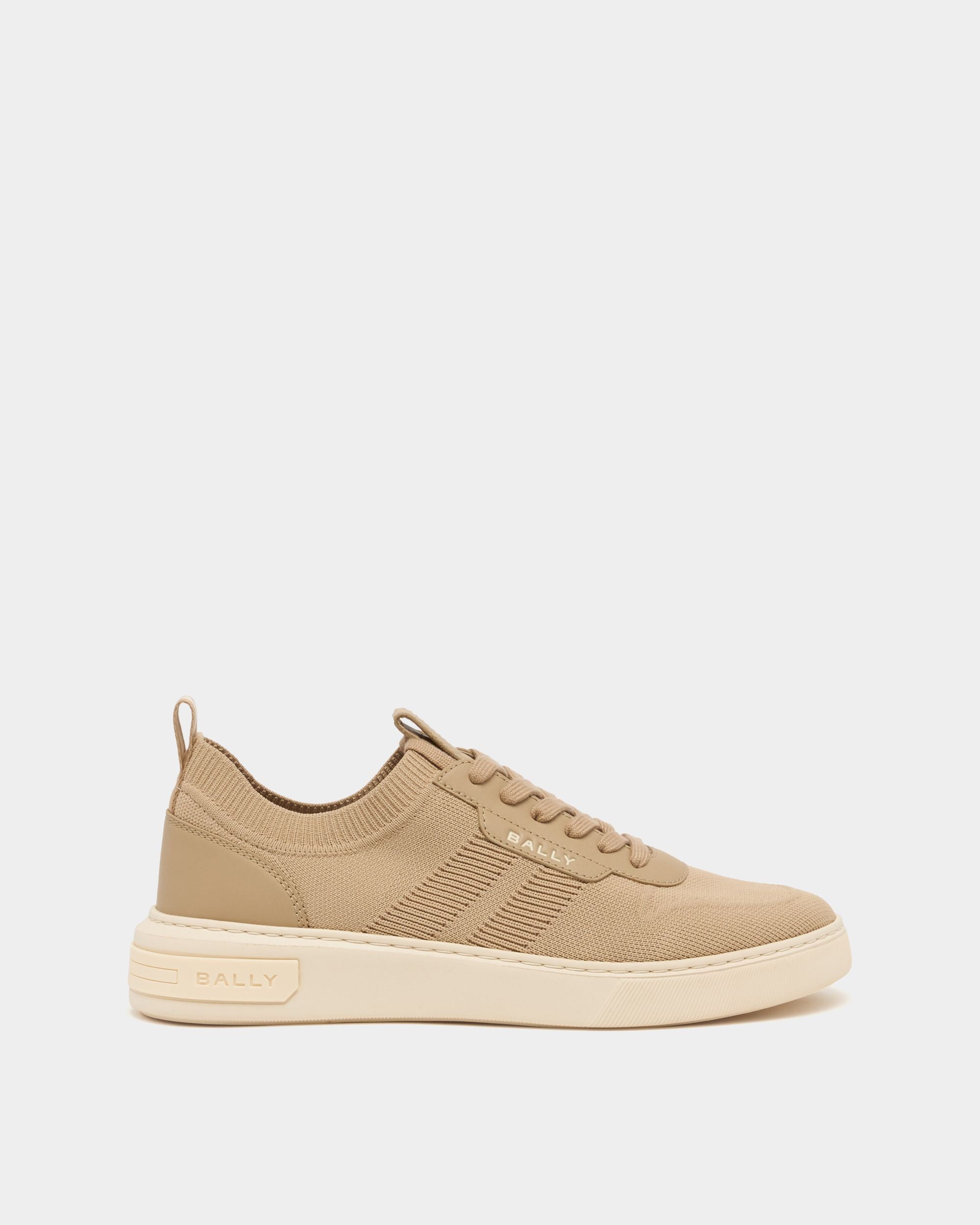 Bally Lift Sneaker aus Gewebe in Light Beige
