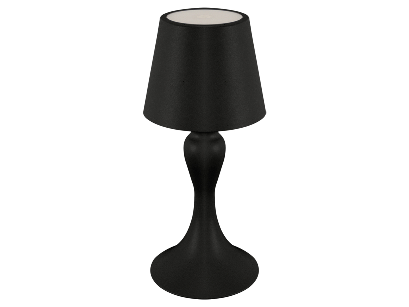 Lampa stołowa Baron LED ze ściemniaczem czarna