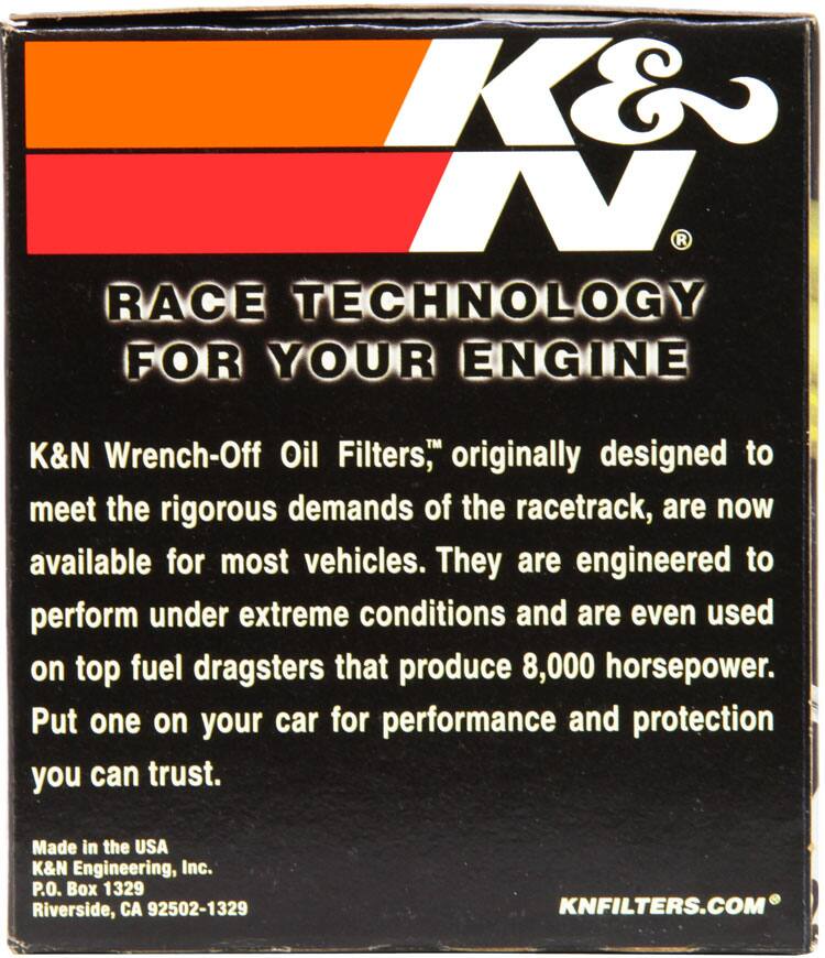 K&N HP2004 Performance Gold Oil Filter