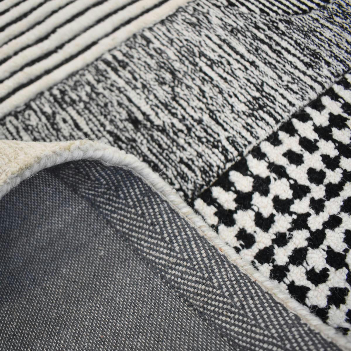 ASOLA - Tapis salon crème 120x170