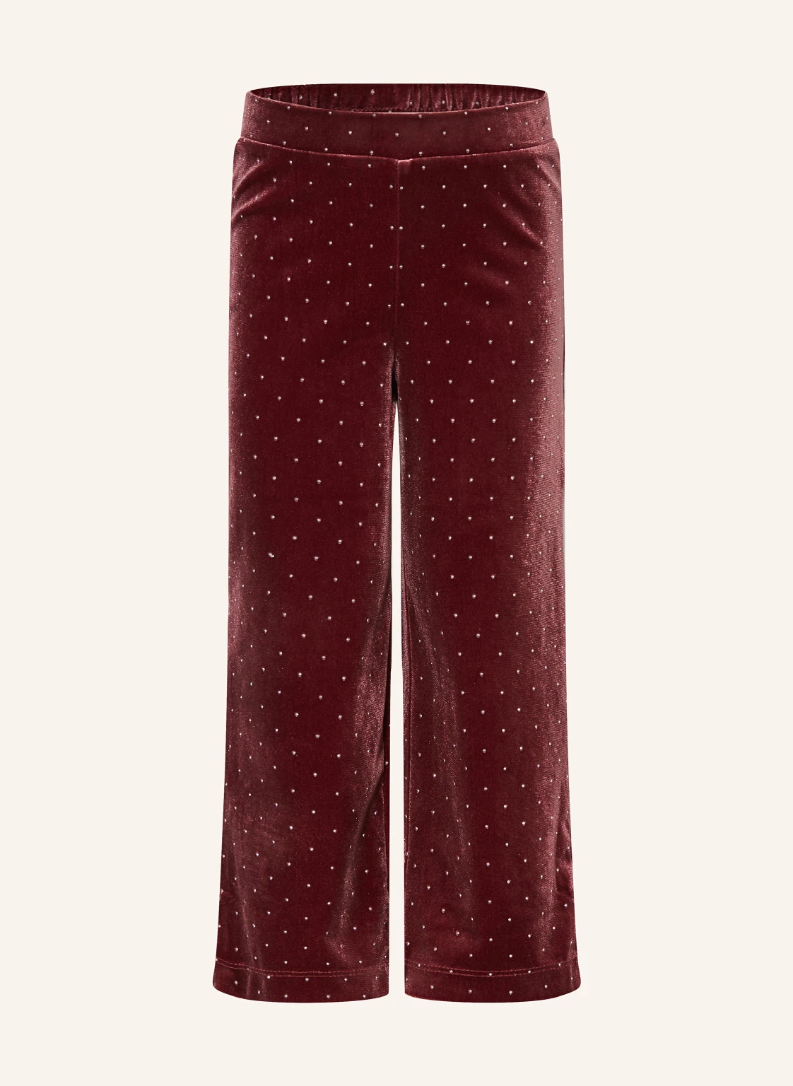 s.Oliver RED Samthose mit Schmucksteinen