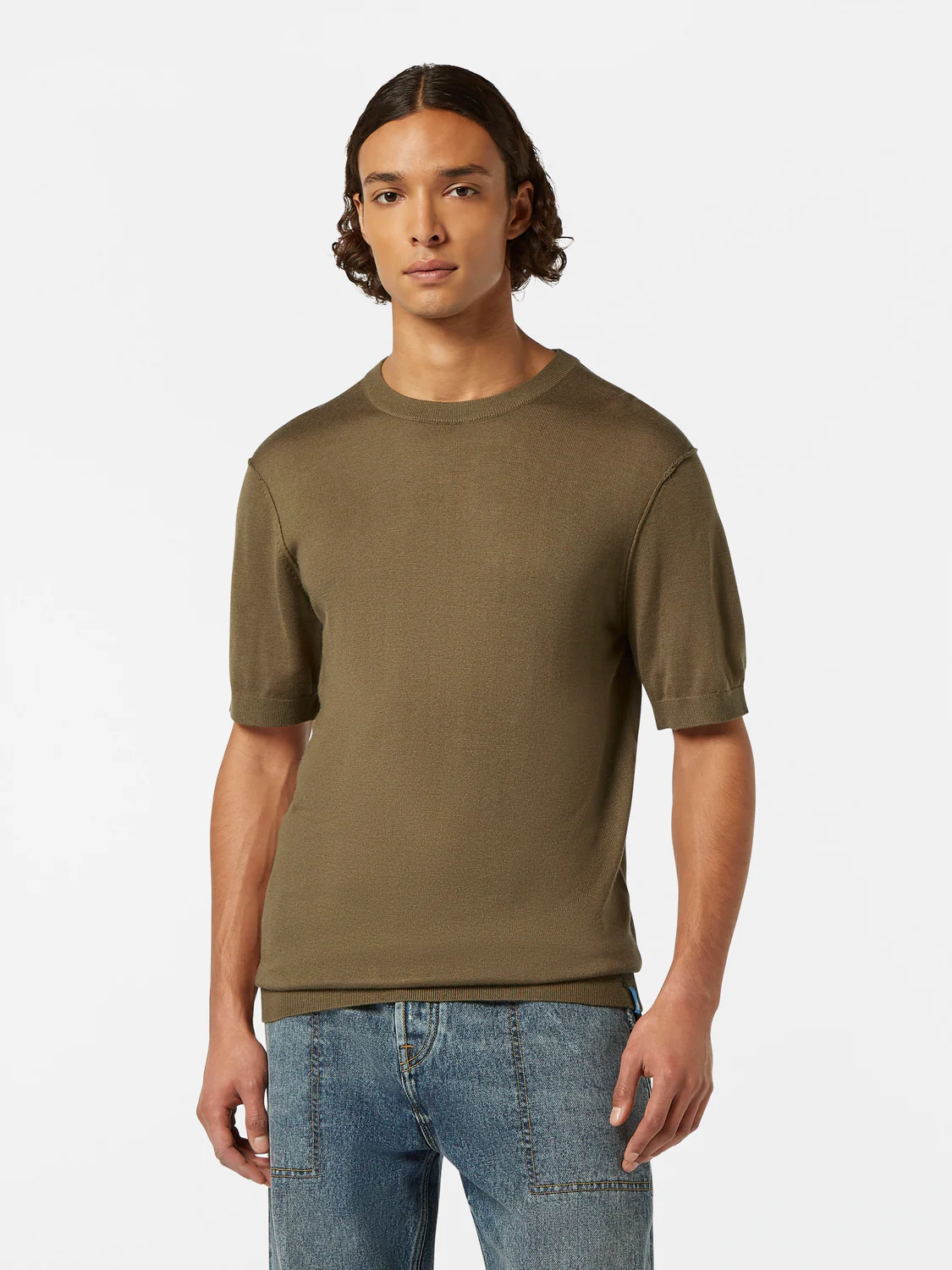 Regular Fit Knit T-Shirt