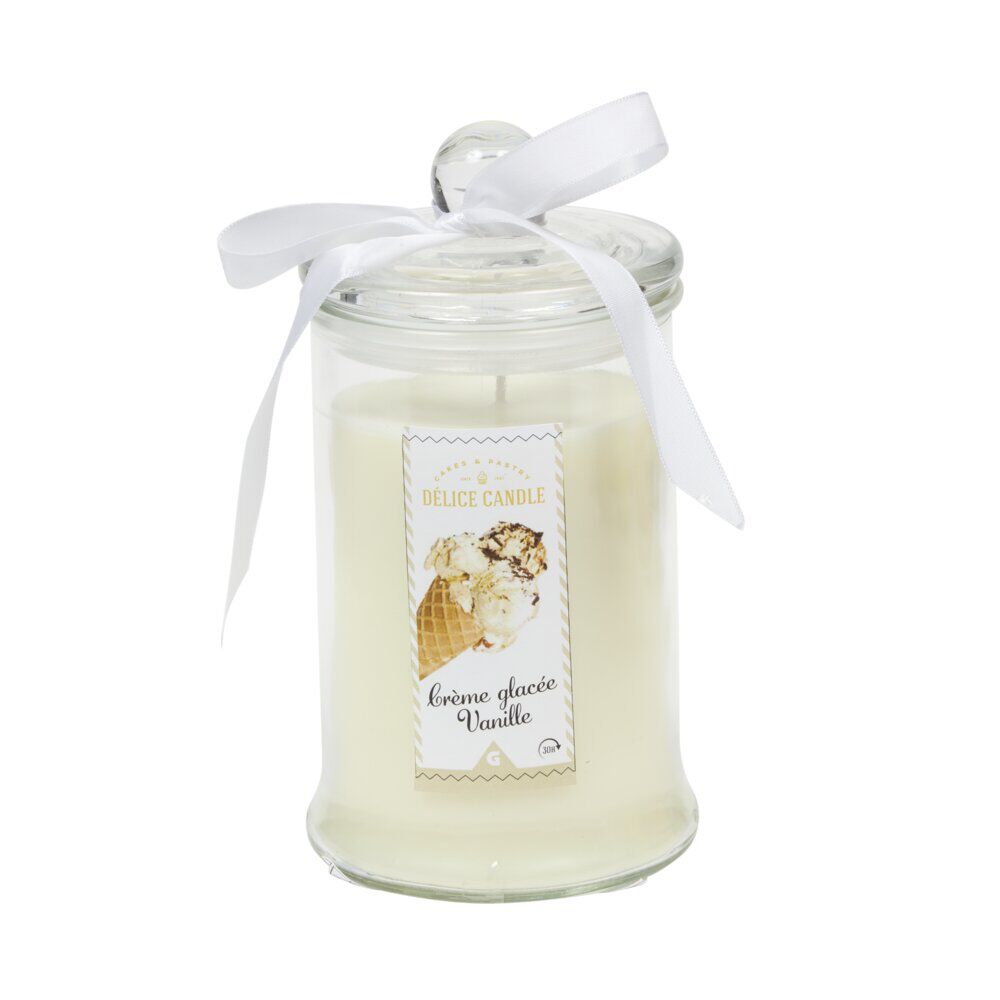 Bougie senteur Crème glacée vanille