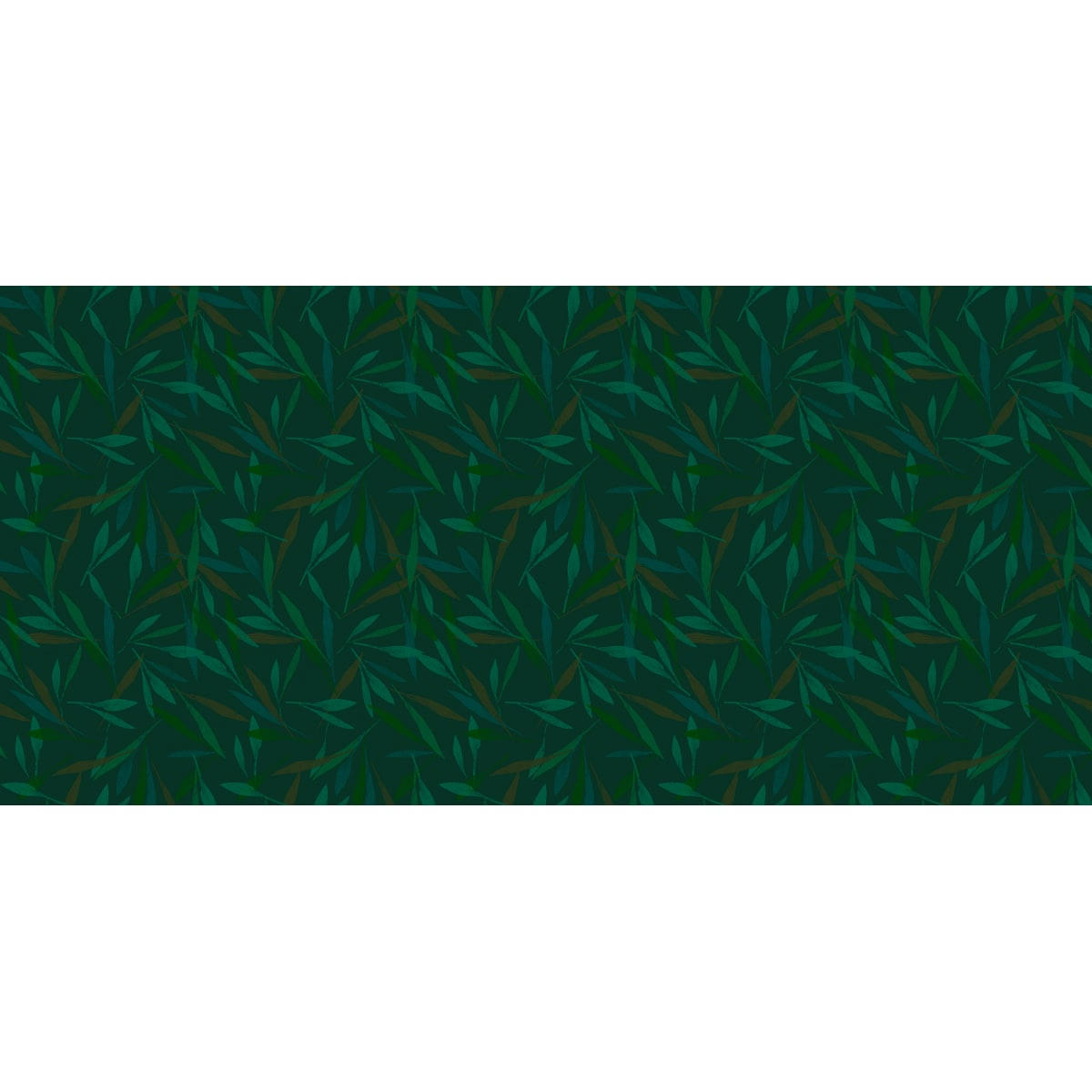 - Papier peint panoramique empreintes végétales 450 x 250 cm