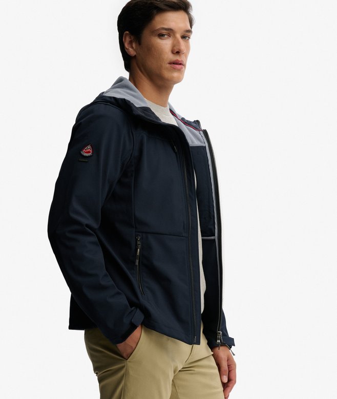 Hooded Softshell Trekker Jacket