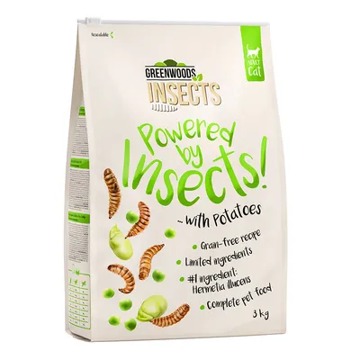 Greenwoods Insects with Potatoes, Peas & Fava Beans