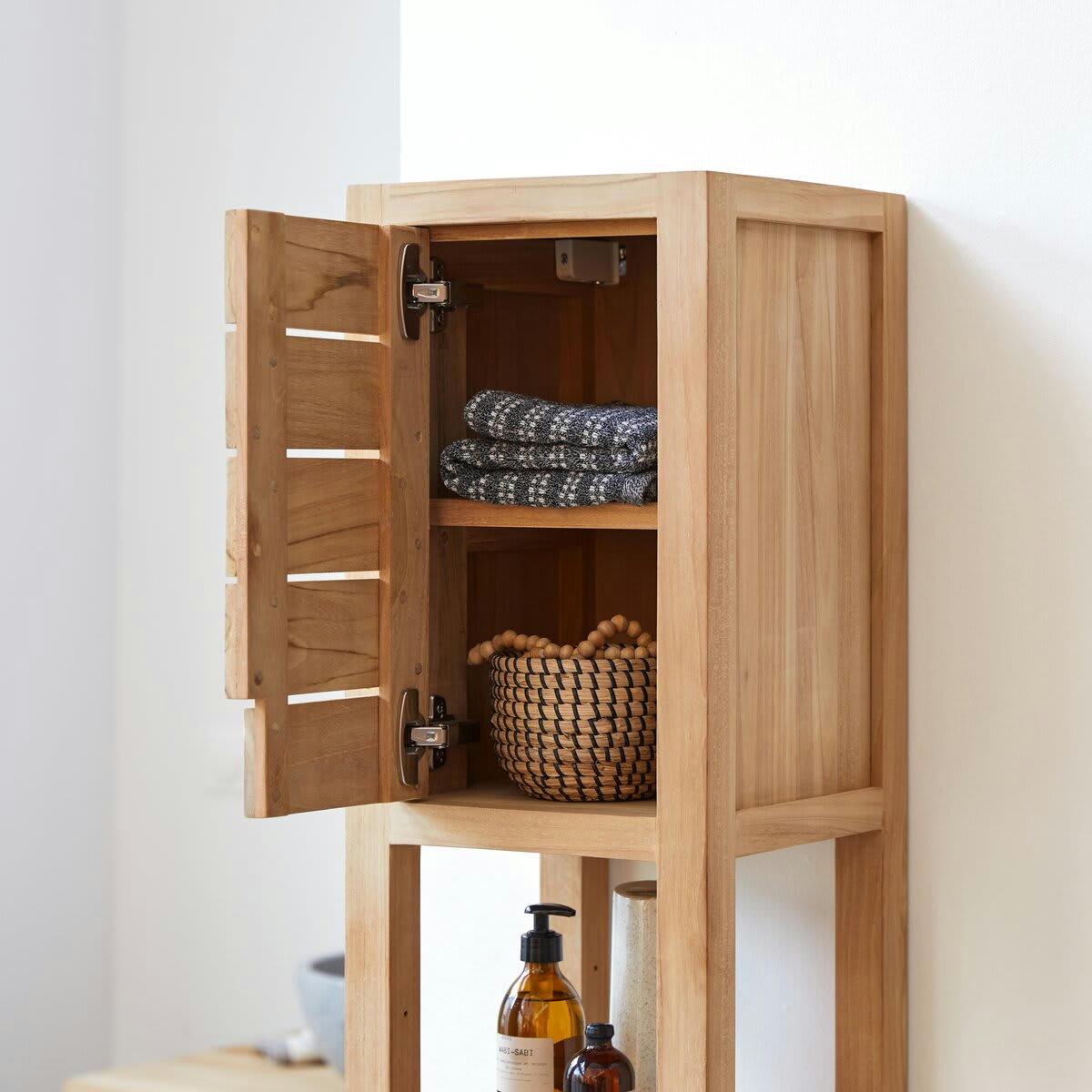 SERENA - Colonne en teck massif