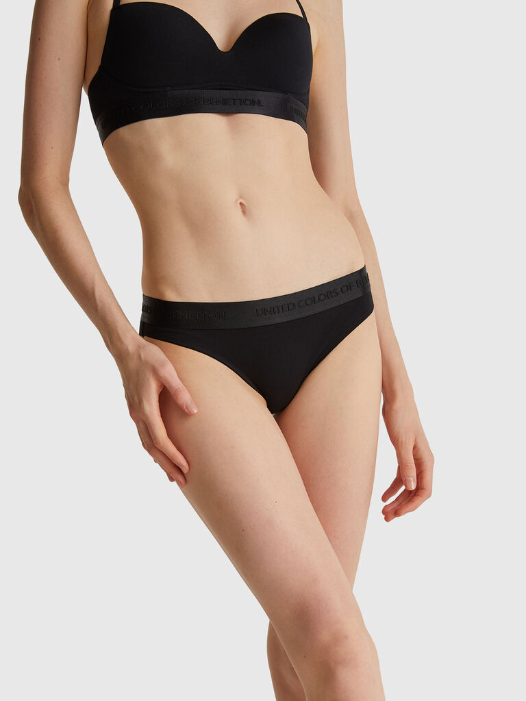 Stretch cotton underwear