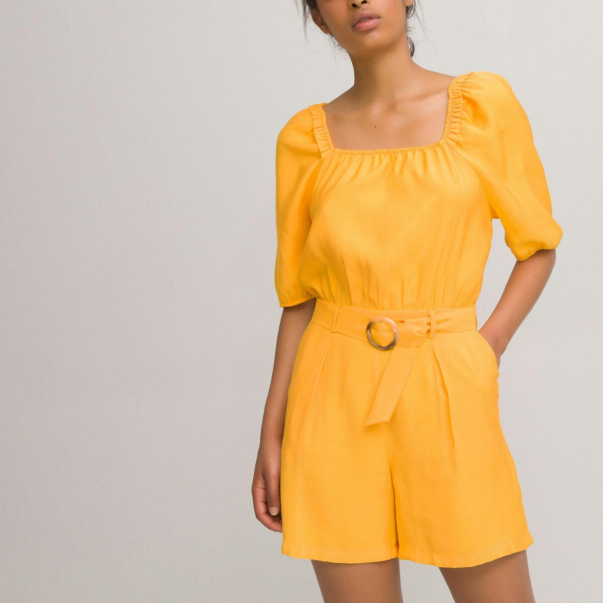 Combi short manches courtes ballonnées