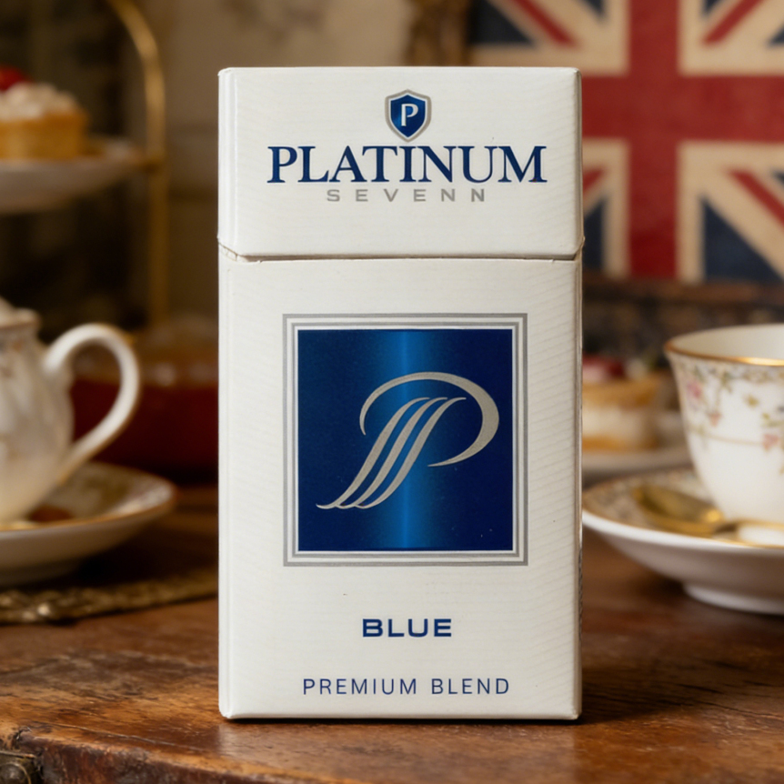 Platinum Blue x 10 Packs /1 Carton
