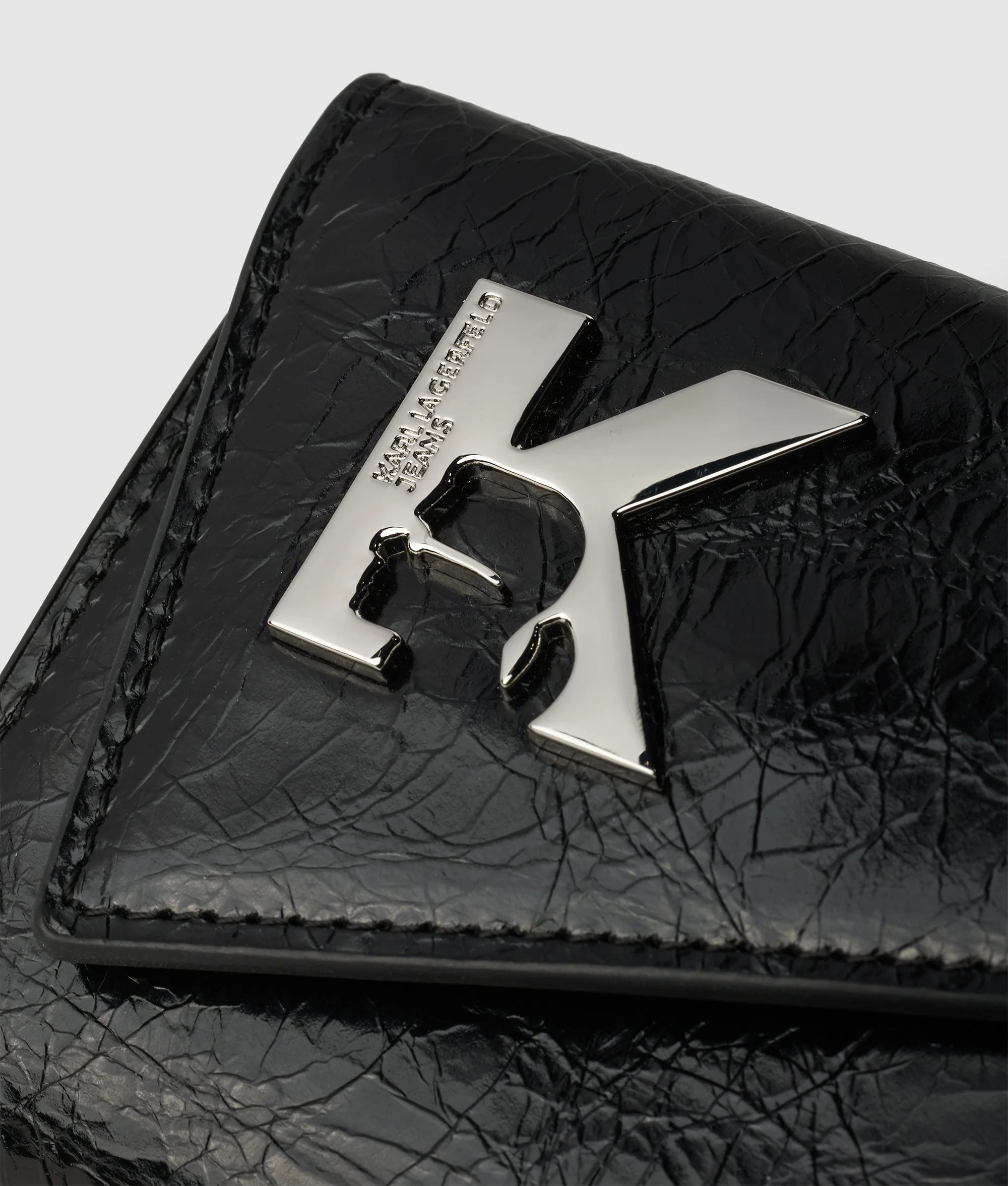 Coffret cadeau avec portefeuille et porte-clé géométrique