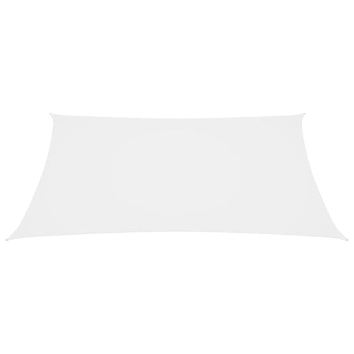 NNEVL Sunshade Sail Oxford Fabric Rectangular 3x5 m White