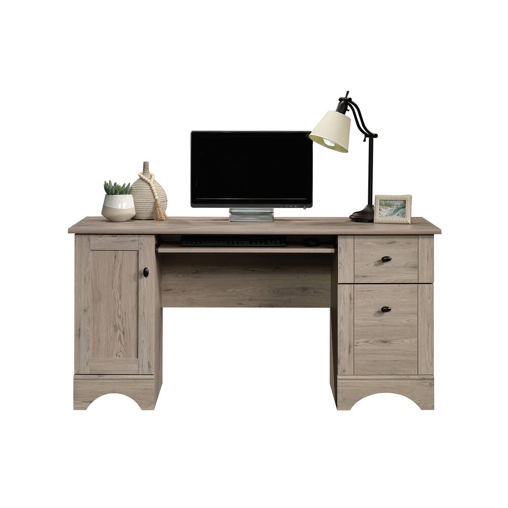 Sauder Easy-to-Assemble Computer Desk with Slide-Out Keyboard Tray
