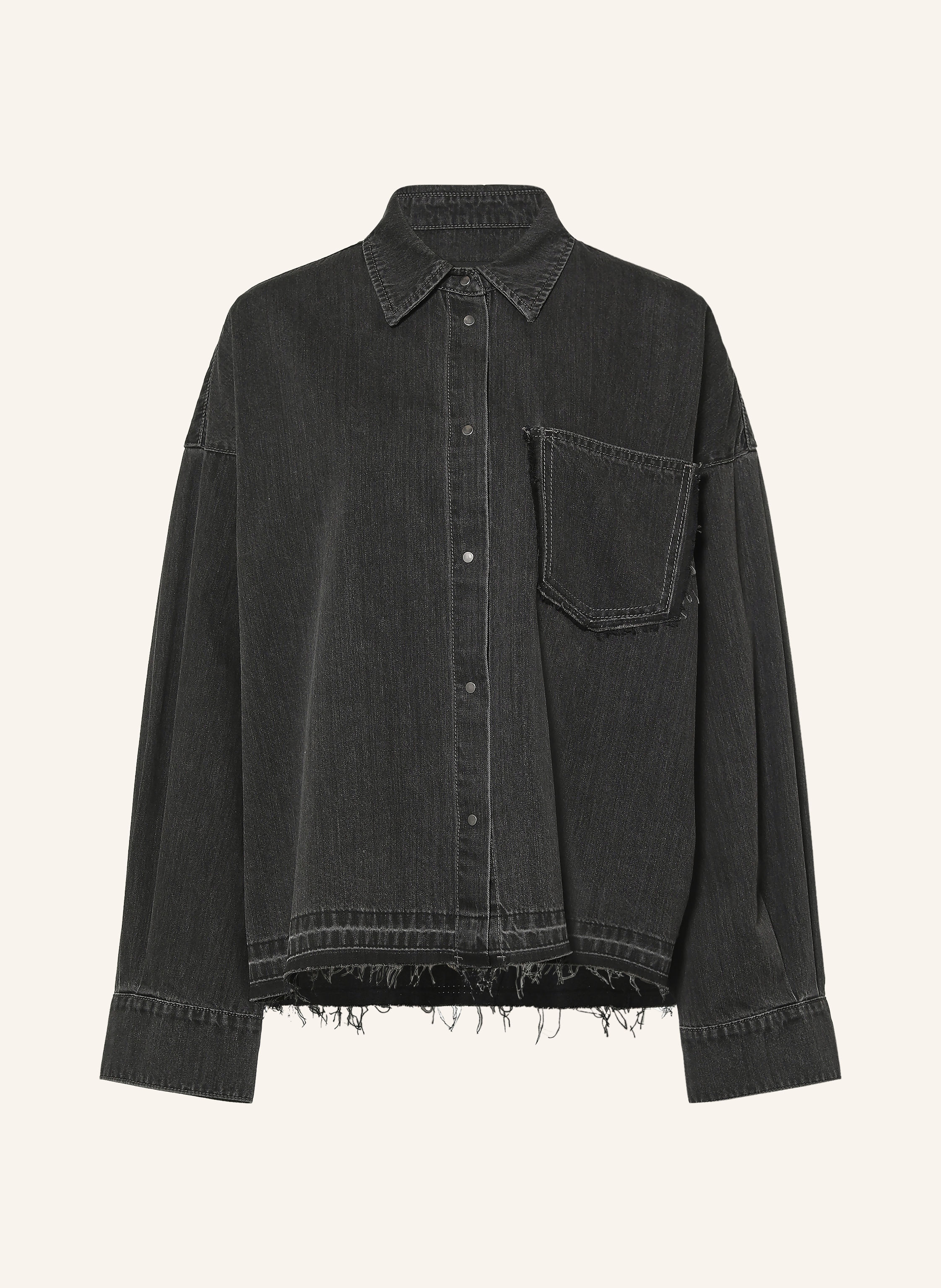 ELIAS RUMELIS Oversized-Jeansbluse BRIALY