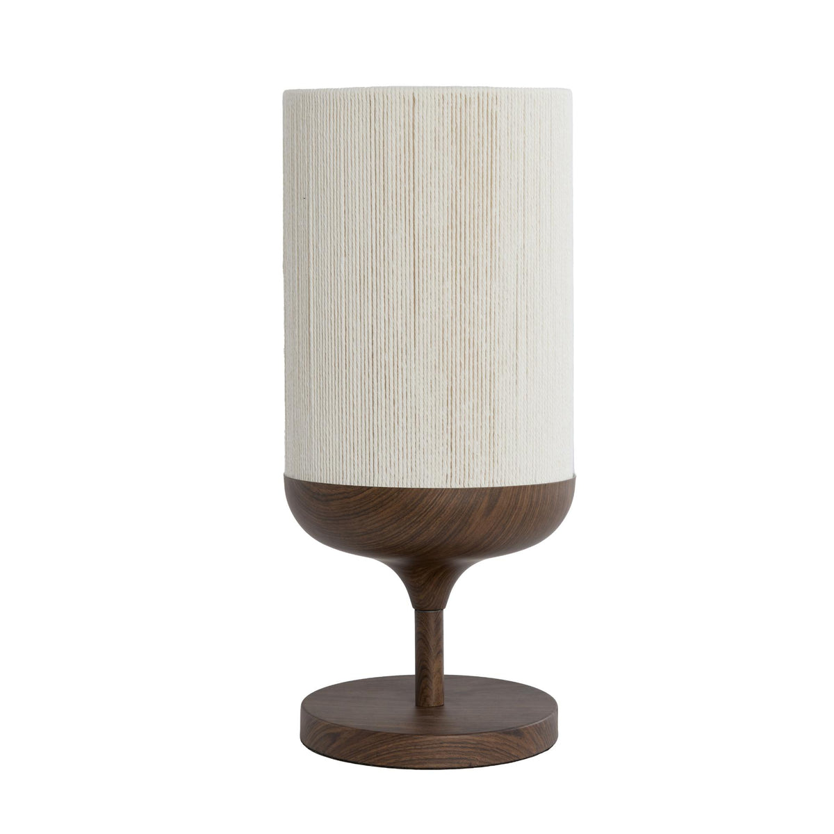 Light & Living tafellamp Dania - bruin - Ø22.5cm