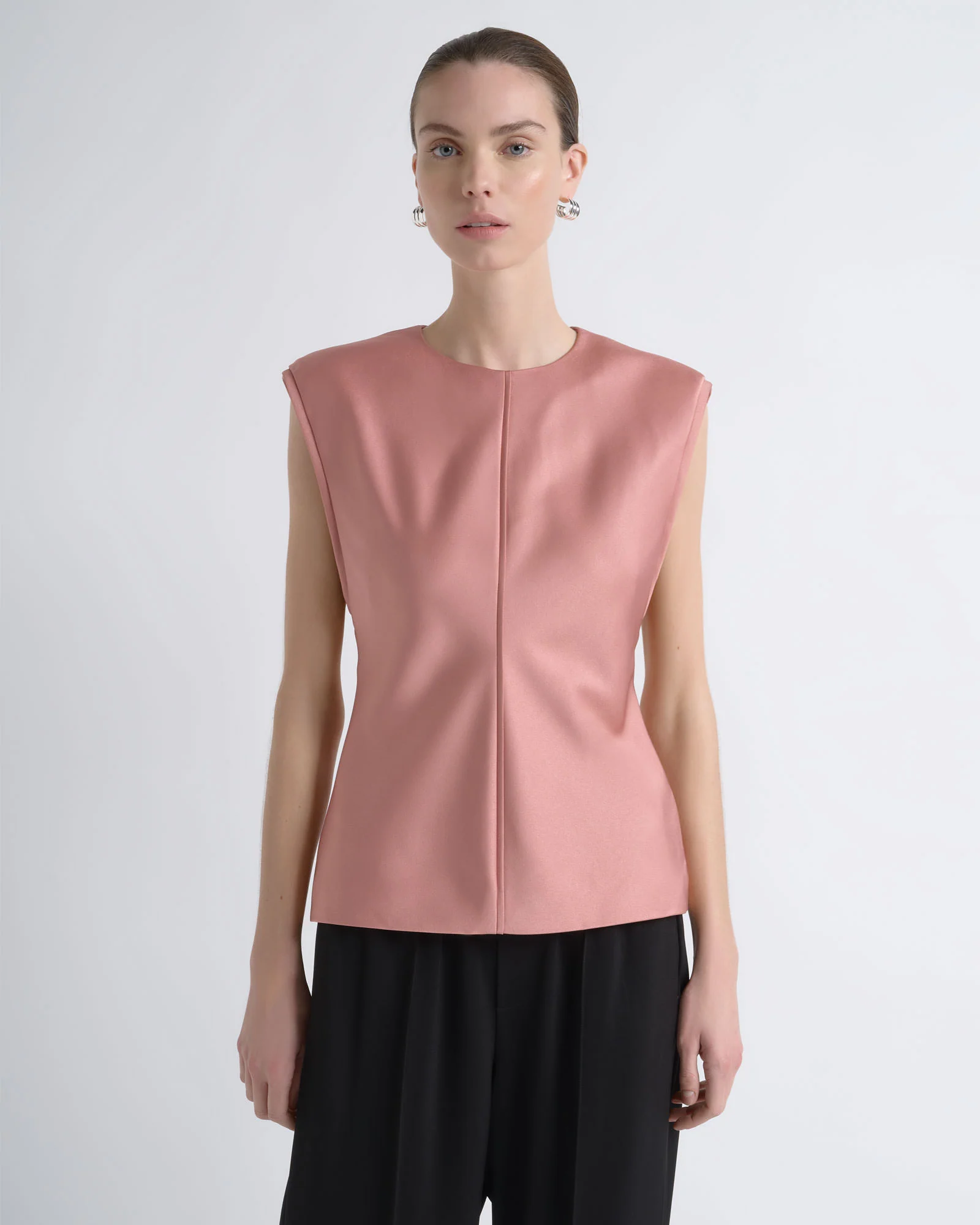 Satin Bias Top
