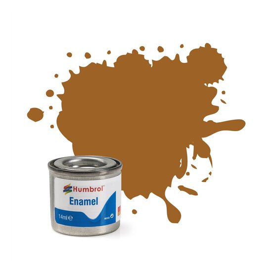 Humbrol 12 Copper Enamel Metallic Paint 14ml